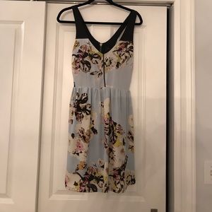 DEX floral fit & flare dress